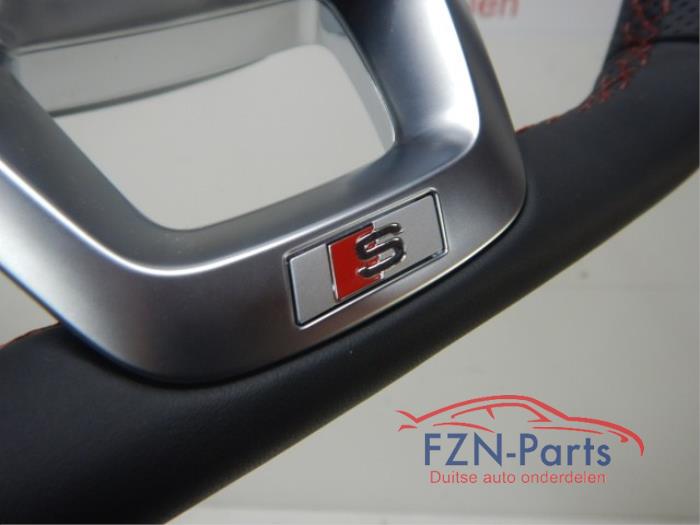 Audi Q7 4M S-Line Stuur MF+F1+VIEW Rood stiksel