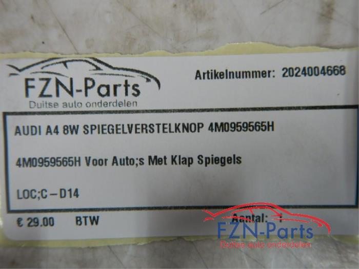 Spiegel Schakelaar Audi A4 (22742938)