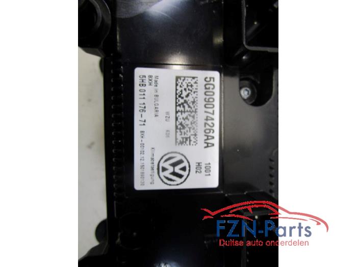 VW Golf 7 Climate Control Stoelverwarming