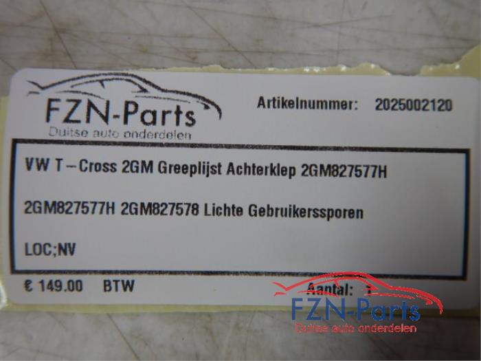 Handgreep Achterklep Volkswagen T-Cross (22738574)