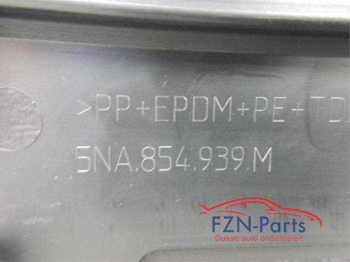 VW Tiguan 5NA R R-Line Sideskirt Links-Voor