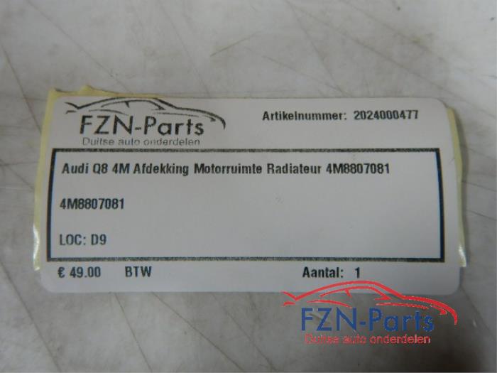 Afdekplaat motor Audi Q8 (22741664)