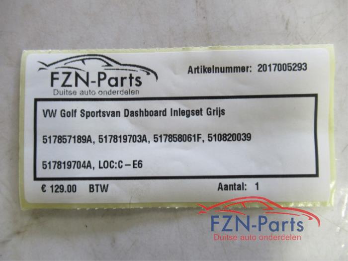 Dashboard deel Volkswagen Golf Sportsvan (22741815)