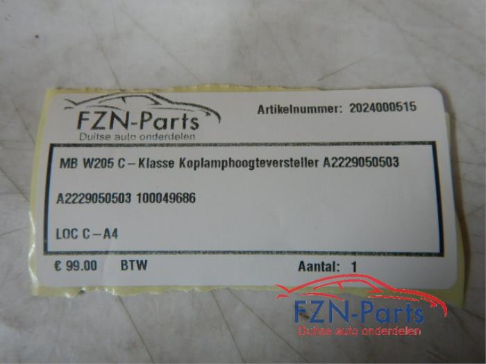 Koplamphoogte postitiesensor Mercedes C-Klasse (22740660)