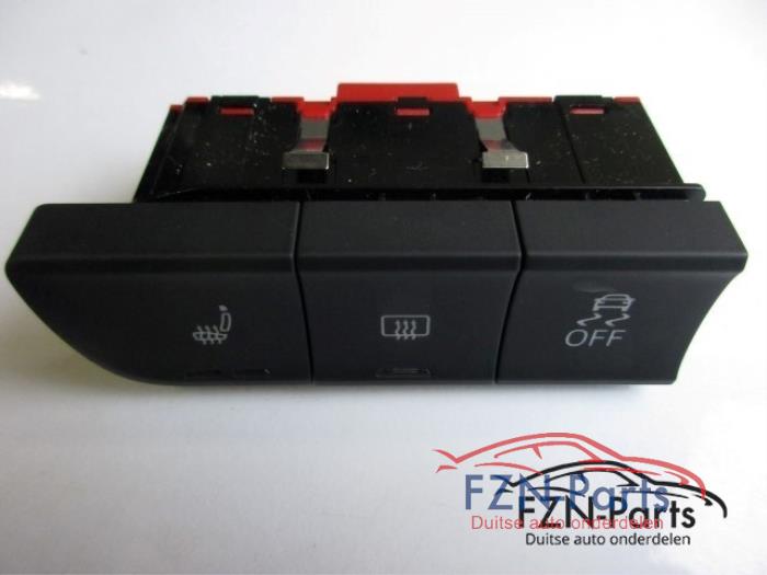 Audi A1 8X0 Dashboardschakelaars Middenconsole
