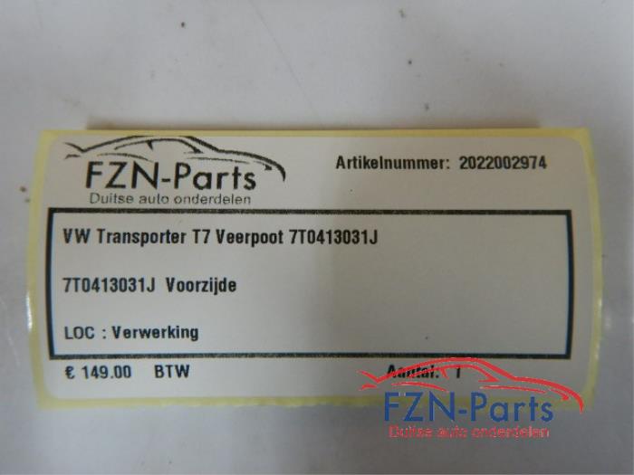 VW Transporter T7 Veerpoot