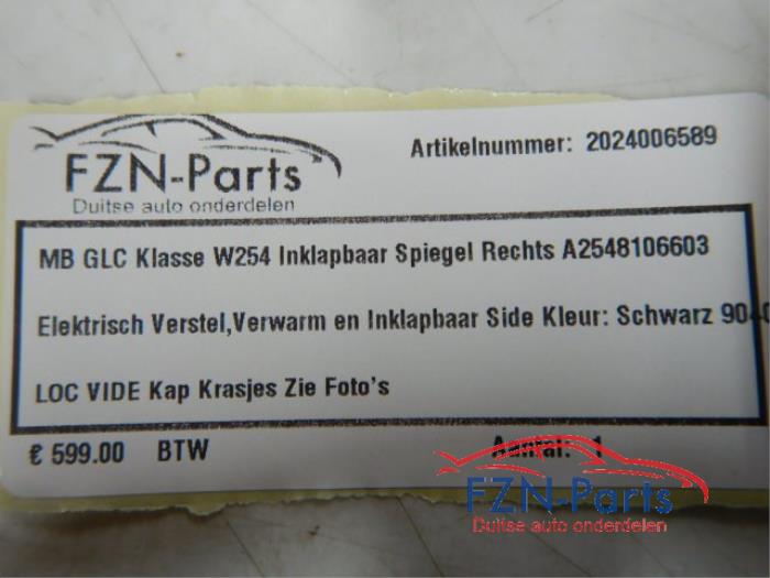 Buitenspiegel rechts Mercedes GLC-Klasse (22724806)