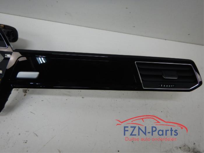 VW Touran 5TA Dashboard Inlegset Hoogglans Zwart