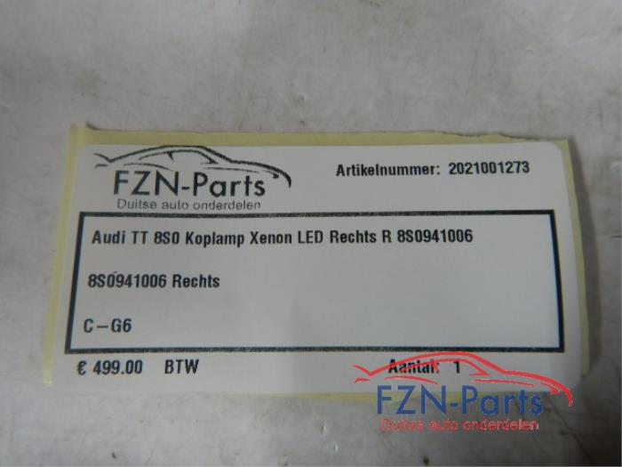 Audi TT 8S0 Koplamp Xenon LED Rechts R