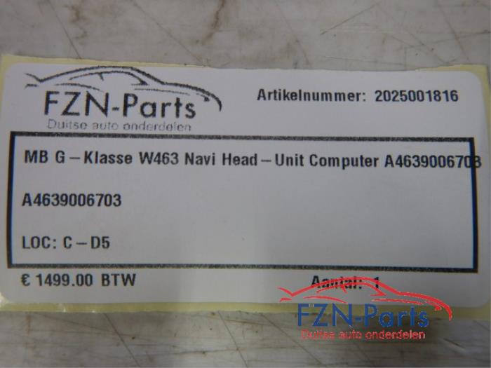 Regelunit Multi Media Mercedes G-Klasse (22741692)