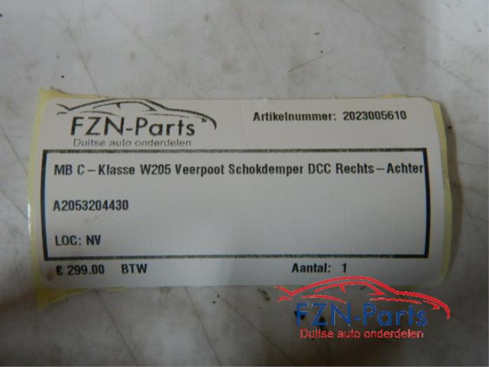 Schokdemper rechts-achter Mercedes C-Klasse (22745303)