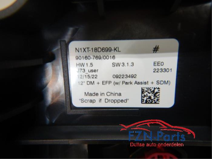 VW Amarok 2HJ Beeldscherm Navi/ Multimedia Display