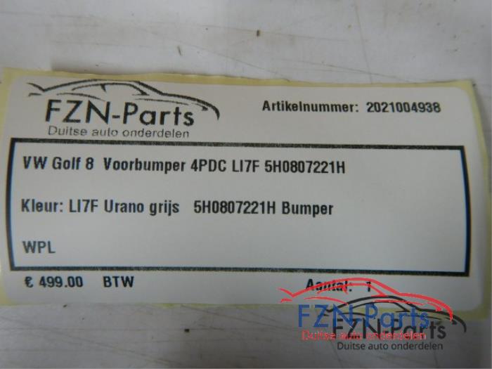 Voorbumper Volkswagen Golf (22721759)