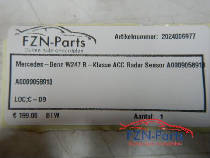 Radar sensor Mercedes B-Klasse (22745542)