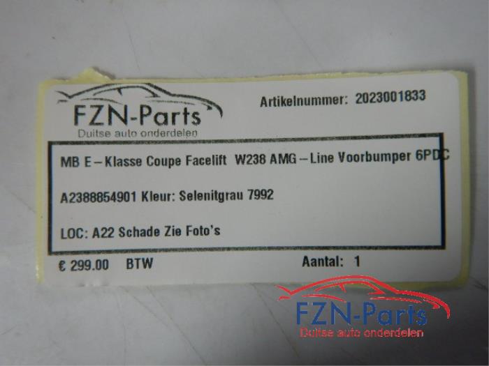 Mercedes-Benz E-Klasse W238 Coupe Facelift AMG-Line Voorbumper 6PDC A