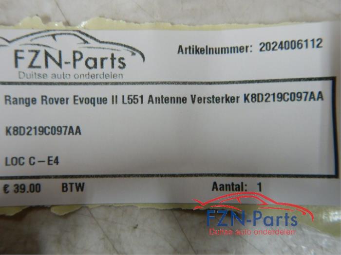 Range Rover Evoque II L551 Antenne Versterker