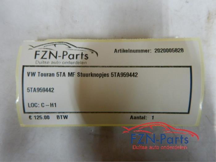 VW Touran 5TA MF Stuurknopjes