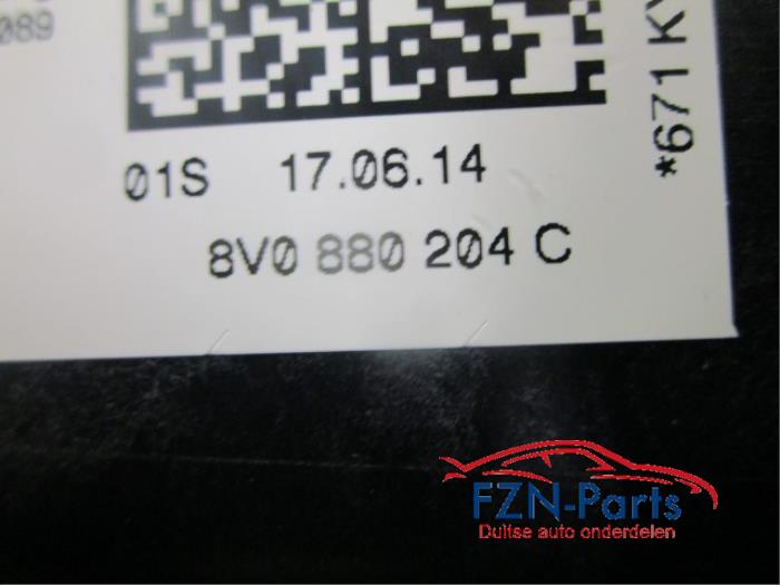 Audi A3 8V Bijrijdersairbag
