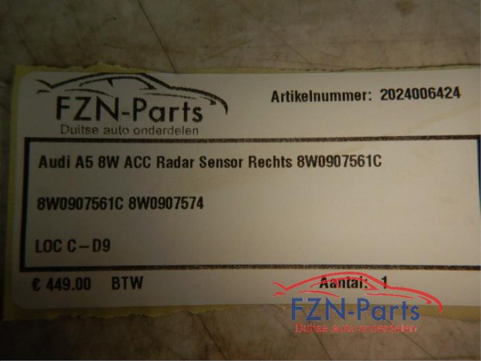 Radar sensor Audi A5 (22739019)