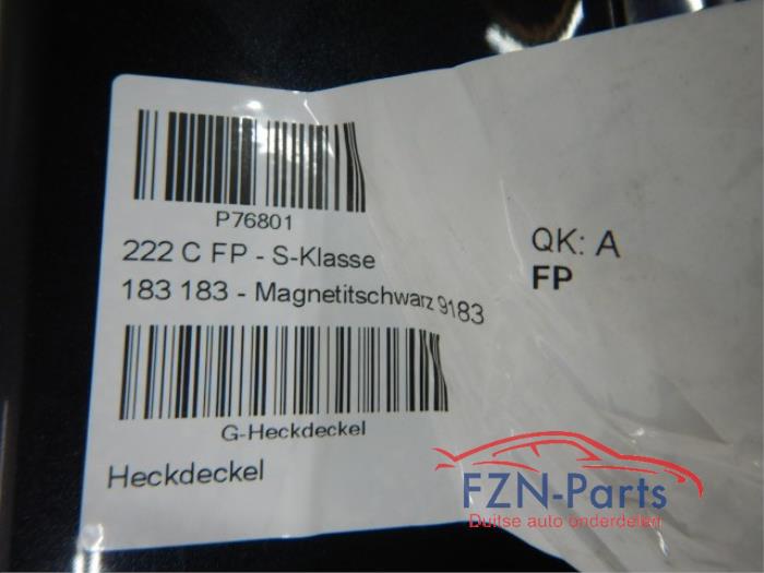Achterklep Mercedes S-Klasse (22740583)