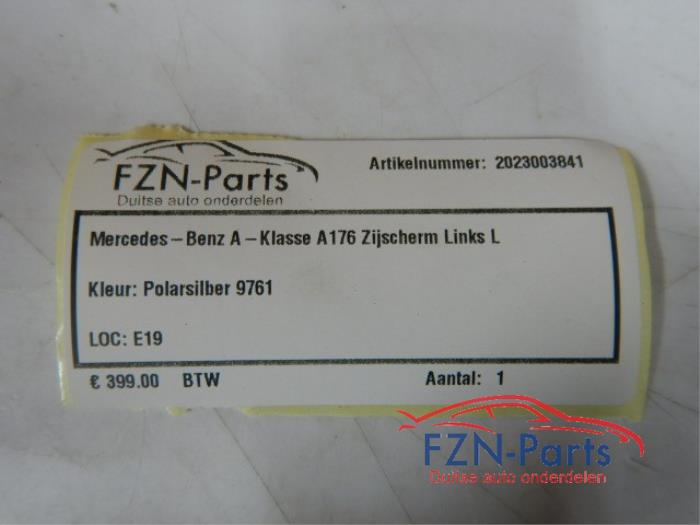 Mercedes-Benz A-klasse W176 Zijscherm Links L