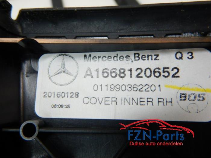 Zonnescherm elektrisch links-achter Mercedes GLE (22739814)