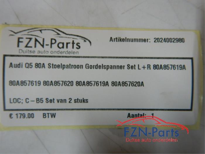 Gordelspanner Set Audi Q5 (22745419)