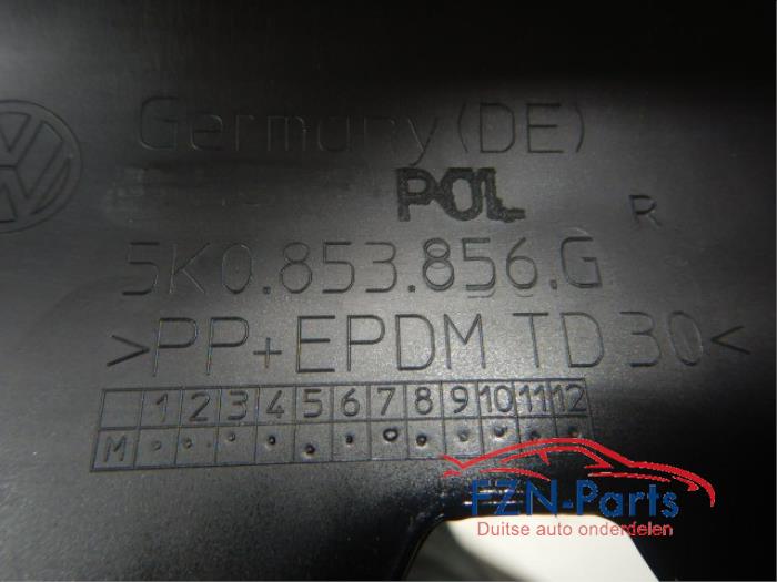 VW Golf 6 R20 Sideskirt R-Line Rechts 5K0853856G LC9X