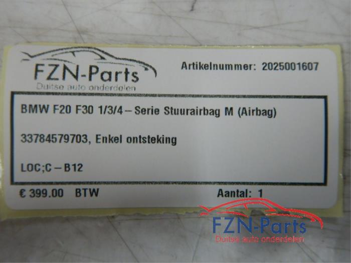 Airbag links (Stuur) BMW 1-Serie (22730504)