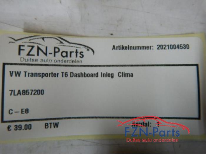 Dashboard sierlijst Volkswagen Transporter (22743555)