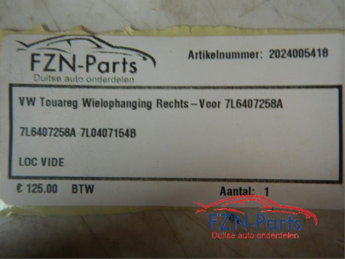 VW Touareg Wielophanging Rechts-Voor