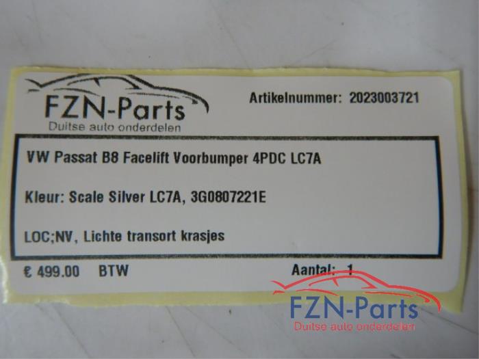 Voorbumper Volkswagen Passat (22721231)