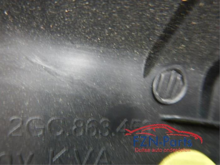 VW T-Roc 2GA Instapbekleding Achterklep Dorpellijst