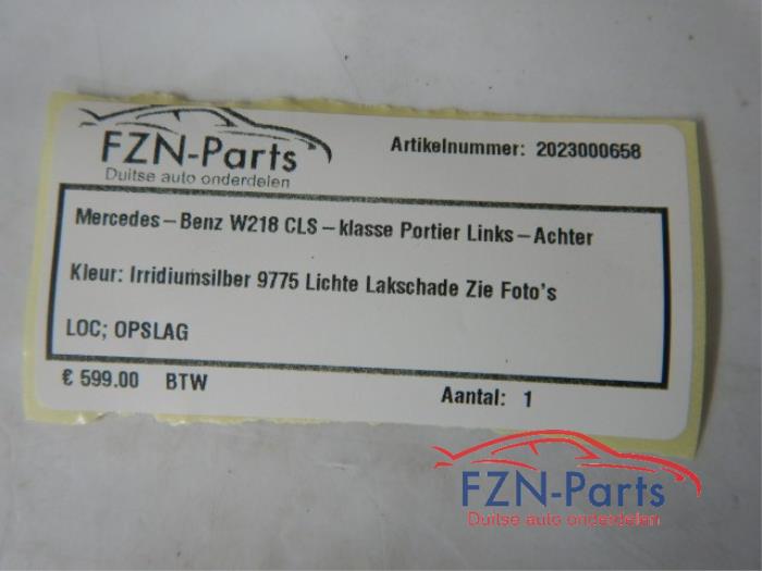 Portier 4Deurs links-achter Mercedes CLS-Klasse (22723576)