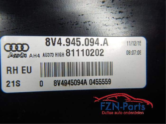 Audi A3 8V LED Achterlicht Achterklep Rechts