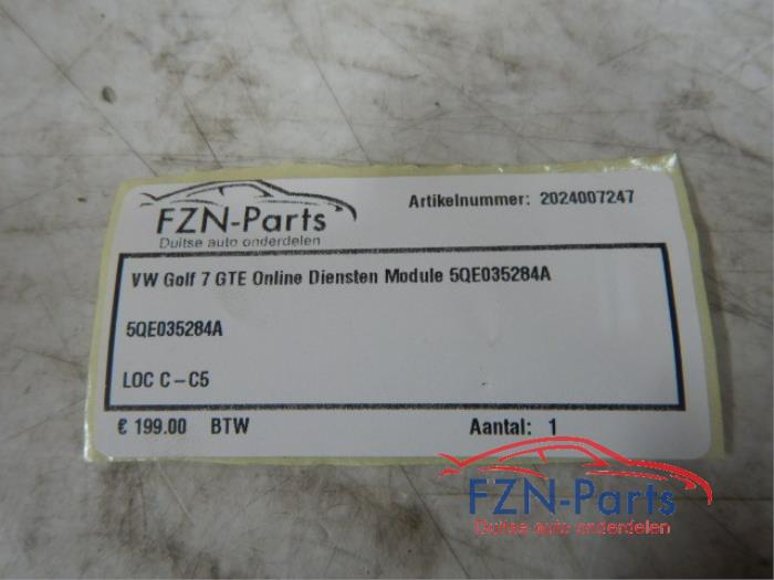 WiFi module Volkswagen Golf (22742263)