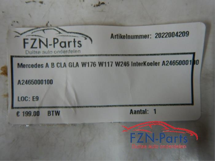 Intercooler Mercedes Diversen (22745054)