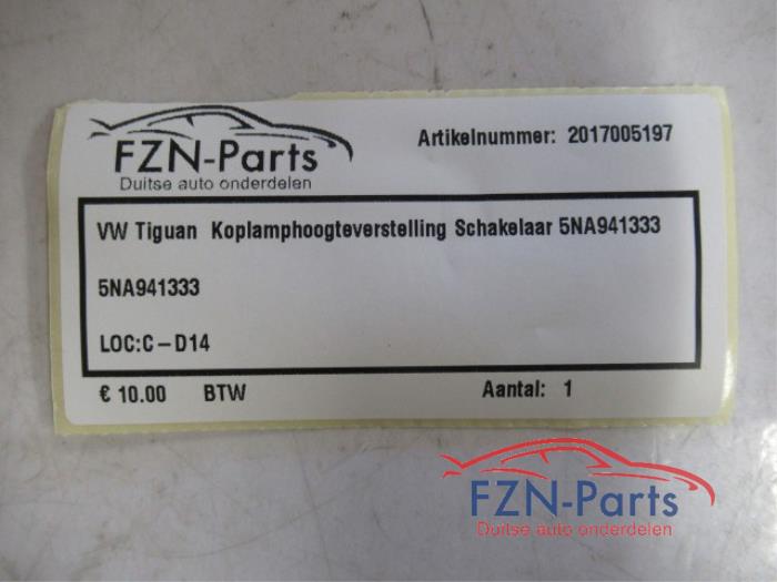 VW Tiguan 5NA Koplamphoogteversteller