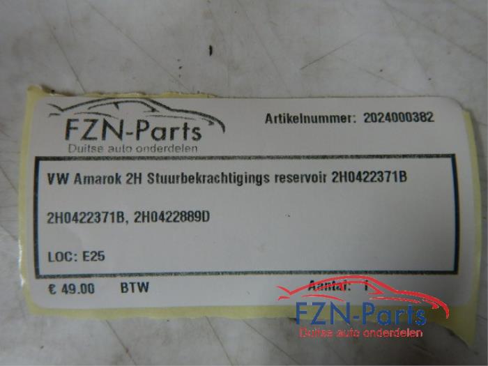 Stuurbekrachtiging Olie Reservoir Volkswagen Amarok (22744474)