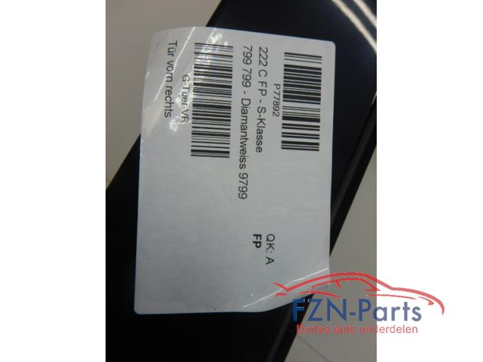 Portier 4Deurs rechts-voor Mercedes S-Klasse (22723065)