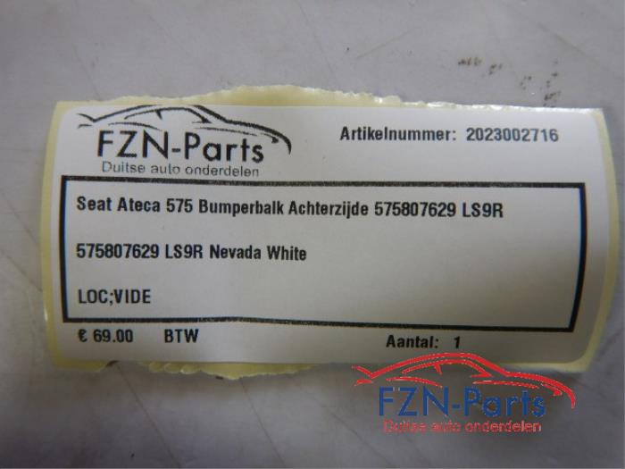 Seat Ateca 575 Bumperbalk Achterzijde