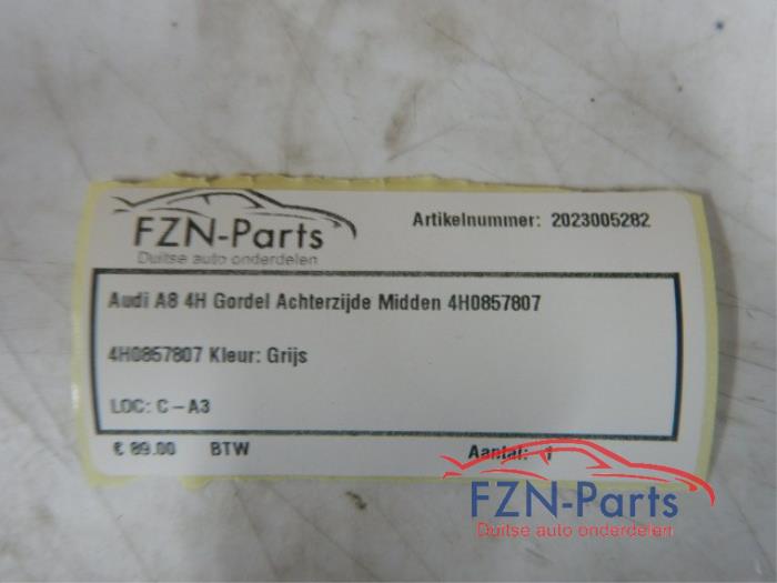 Veiligheidsgordel midden-achter Audi A8 (22738075)