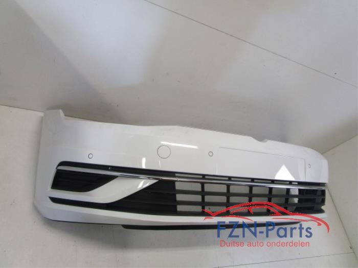 VW Golf 7 Facelift Voorbumper HighL Chrome 6PDC