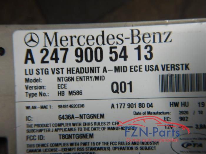 Regelunit Multi Media Mercedes B-Klasse (22743790)