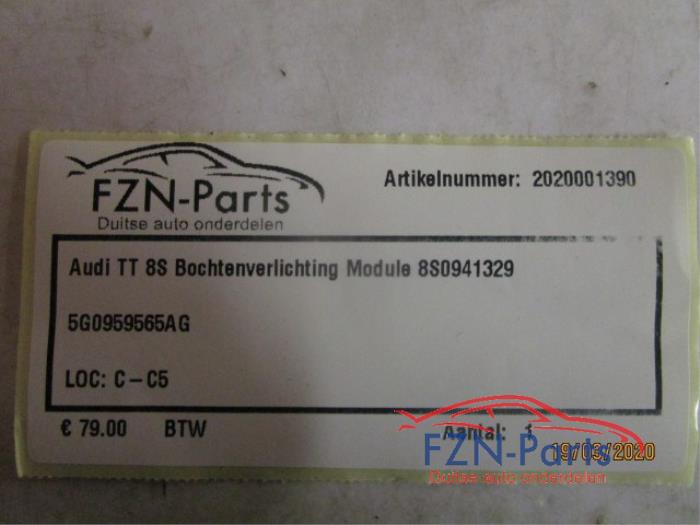 Computer bochtverlichting Audi TT (22741638)