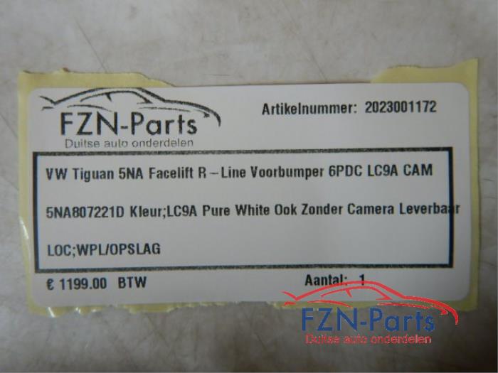 Voorbumper Volkswagen Tiguan (22722124)