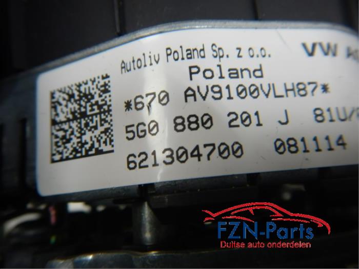 Airbag links (Stuur) Volkswagen Golf (22730502)