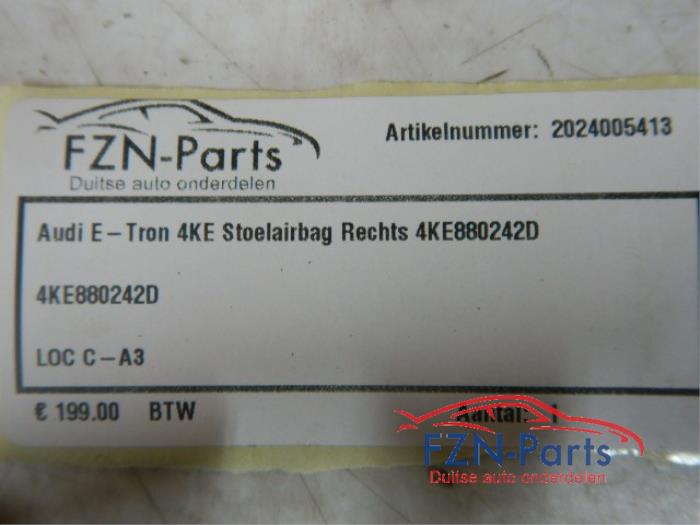 Airbag stoel (zitplaats) Audi E-Tron (22730661)