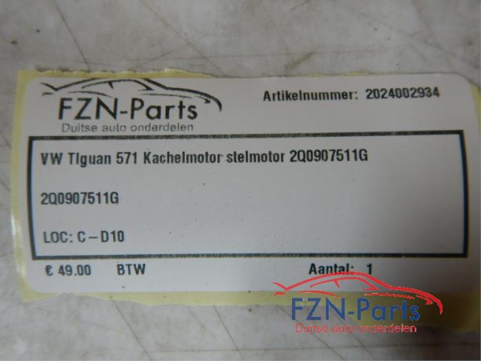 VW Tiguan 571 Kachelmotor Stelmotor