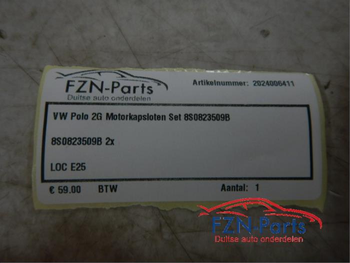 Slotmechaniek Motorkap Volkswagen Polo (22741306)